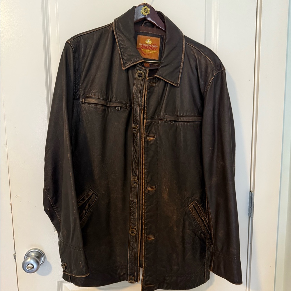 The Territory Ahead Leather Jacket